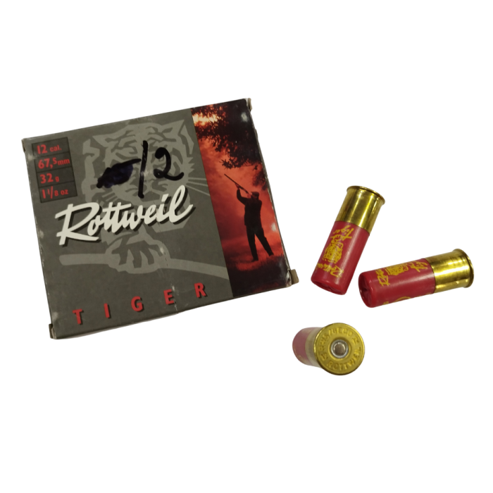 Amunicja Rottweil 12/67,5 TIGER 32gr 3-3,5mm